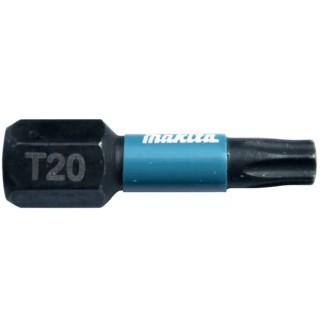 Makita Hex Screwdriver Bit 6.35 mm Tip T20 Hex Drive 25 mm Overall B-63672