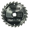 Makita Circular Saw Blade 165mm Diameter, 24 Teeth, Tungsten Carbide, 20mm Arbor Diameter B-32910