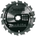 Makita Circular Saw Blade 165mm Diameter, 20mm Arbor Diameter, 16 Teeth, Tungsten Carbide B-33037