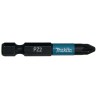 Makita Hex Screwdriver Bit 6.35 mm Drive Size PZ2 Head Type Hex 50 mm Overall Length B-63753