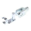 SMC Rod Clevis for Pneumatic Cylinders Compatible with 80 to 100 mm² Bore Size GKM20-40