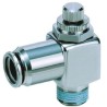 SMC ASG Series Elbow Type Flow Regulator Threaded ASG320F-01-06S