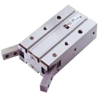 SMC Pneumatic 2 Finger Double Acting Action Gripper Bore 20mm, Angle Gripping Type, MHY2-20D2
