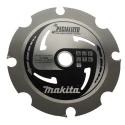 Makita Diamond Tipped 165 mm Circular Saw Blade for Concrete with 4 Teeth and 20 mm Arbor Diameter B-22997