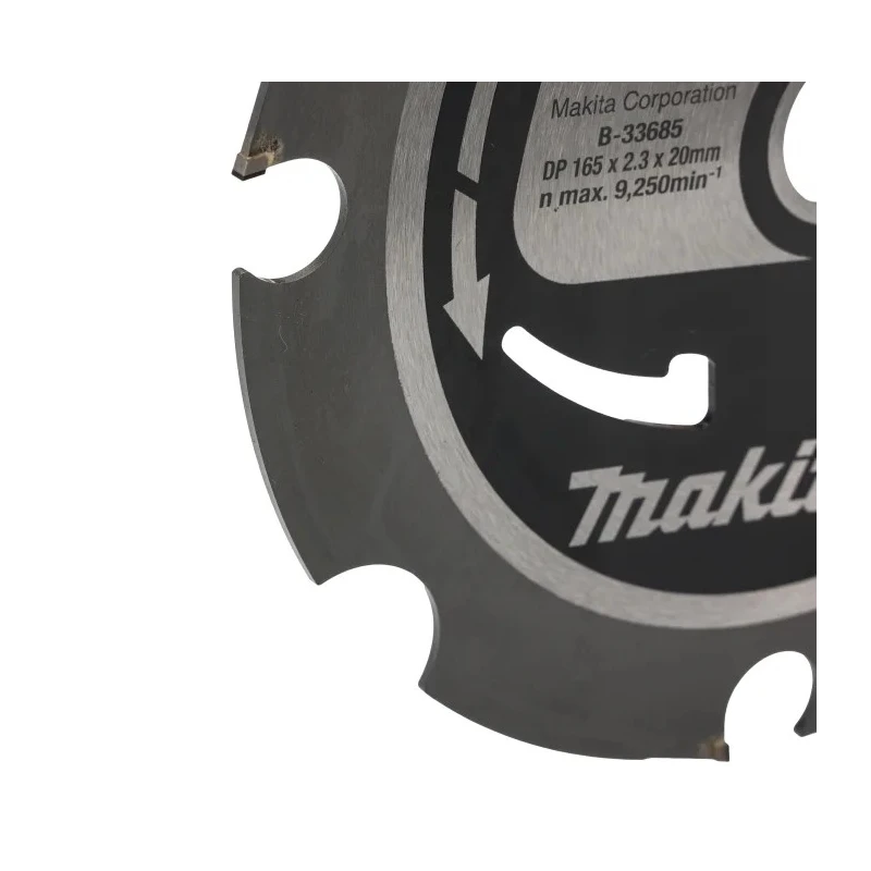 Makita Diamond Tipped 165 mm Circular Saw Blade for Concrete with 4 Teeth and 20 mm Arbor Diameter B-22997