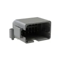 Amphenol Industrial AT BoardLock Automotive Connector Male Grey PCB 12 Way Crimp Termination ATF13-12PA-BM03