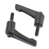 RS PRO Clamping Lever, M6 x 16 mm Steel Male Thread Fibreglass Reinforced Nylon Handle 42mm Length 478-141