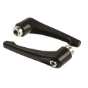RS PRO Stainless Steel Clamping Lever M12 x 16 mm Zinc Handle Black 478-175
