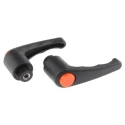 RS PRO Stainless Steel Clamping Lever, Female Thread, M6 x 12 mm Insert Length, Fibreglass Reinforced Nylon Handle 478-214