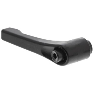 RS PRO Stainless Steel Clamping Lever M4 x 6 mm Black Die Cast Zinc Handle 478-191