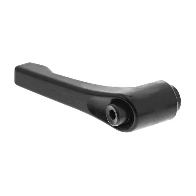 RS PRO Stainless Steel Clamping Lever M4 x 6 mm Black Die Cast Zinc Handle 478-191