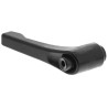 RS PRO Stainless Steel Clamping Lever M4 x 6 mm Black Die Cast Zinc Handle 478-191