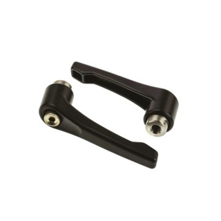 RS PRO Stainless Steel Clamping Lever Female Thread M8 x 12 mm Die Cast Zinc Handle 78 mm Length 478-185