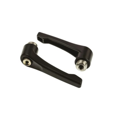 RS PRO Stainless Steel Clamping Lever Female Thread M8 x 12 mm Die Cast Zinc Handle 78 mm Length 478-185