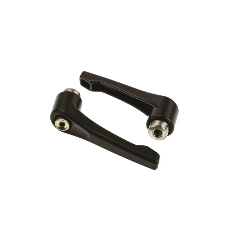 RS PRO Stainless Steel Clamping Lever Female Thread M8 x 12 mm Die Cast Zinc Handle 78 mm Length 478-185