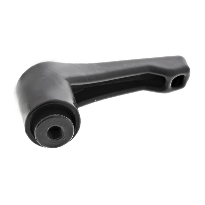 RS PRO Stainless Steel Clamping Lever M4 x 6 mm Black Die Cast Zinc Handle 478-191