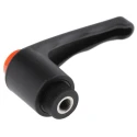 RS PRO Stainless Steel Clamping Lever, Female Thread M8 x 15 mm, Thermoplastic Handle, 83 mm Length 478-220