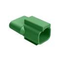 Amphenol Industrial AT Automotive Connector Female Green Cable 2 Way Crimp Termination AT04-2P-RT06
