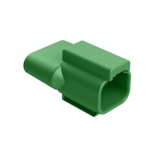 Amphenol Industrial AT Automotive Connector Female Green Cable 2 Way Crimp Termination AT04-2P-RT06