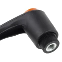 RS PRO Steel Clamping Lever M8 x 15 mm Thermoplastic Handle Black 478-226