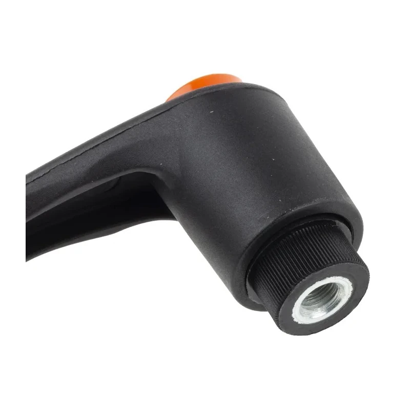 RS PRO Steel Clamping Lever M8 x 15 mm Thermoplastic Handle Black 478-226