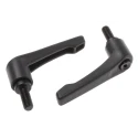 RS PRO Clamping Lever with Fibreglass Reinforced Nylon Handle and Steel Male Thread M8 x 20 mm 65 mm Length 478-153