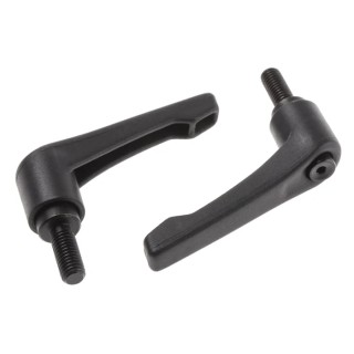 RS PRO Clamping Lever with Fibreglass Reinforced Nylon Handle and Steel Male Thread M8 x 20 mm 65 mm Length 478-153