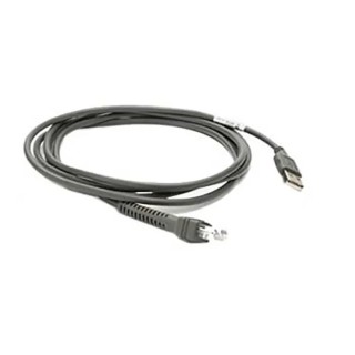 Zebra USB Data Transfer Cable for VC80x, VC70, VC80, VC8300, VH10, RoHS Compliant, 2.13 m Length CBA-U01-S07ZAR