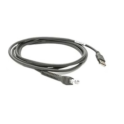 Zebra USB Data Transfer Cable for VC80x, VC70, VC80, VC8300, VH10, RoHS Compliant, 2.13 m Length CBA-U01-S07ZAR