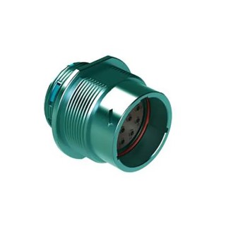 Amphenol Industrial Circular Connector 14 Contacts Cable Standard Plug Male IP67 IP69K Zinc Alloy Housing AHDM04-18-14PR