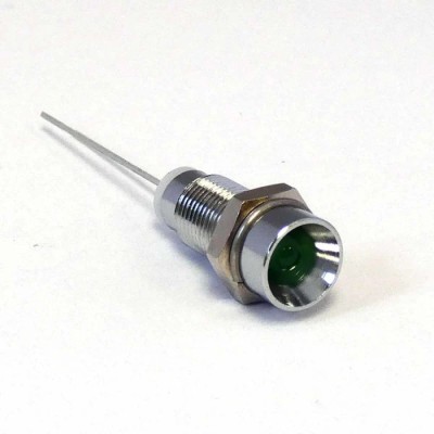 CML Innovative Technologies Green LED Panel Mount Indicator 1903X00X Series M6 Terminal IP40 2.2V 19030001