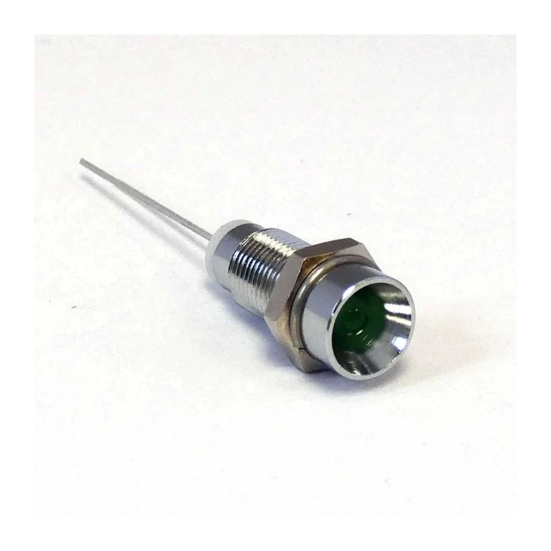 CML Innovative Technologies Green LED Panel Mount Indicator 1903X00X Series M6 Terminal IP40 2.2V 19030001