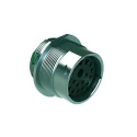 Amphenol Industrial Circular Connector, 18 Contacts, Cable Mount, Socket Female, IP67 IP69K, Zinc Alloy AHDM04-24-18SN
