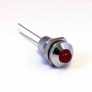 CML Innovative Technologies Red Panel Mount Indicator 2V 10mA IP40 Prominent Bezel 19040003