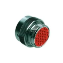 Amphenol Industrial Circular Connector, 31 Contacts, Cable Mount, Socket Female, Bayonet Mating, Zinc Alloy AHDM06-24-31ST