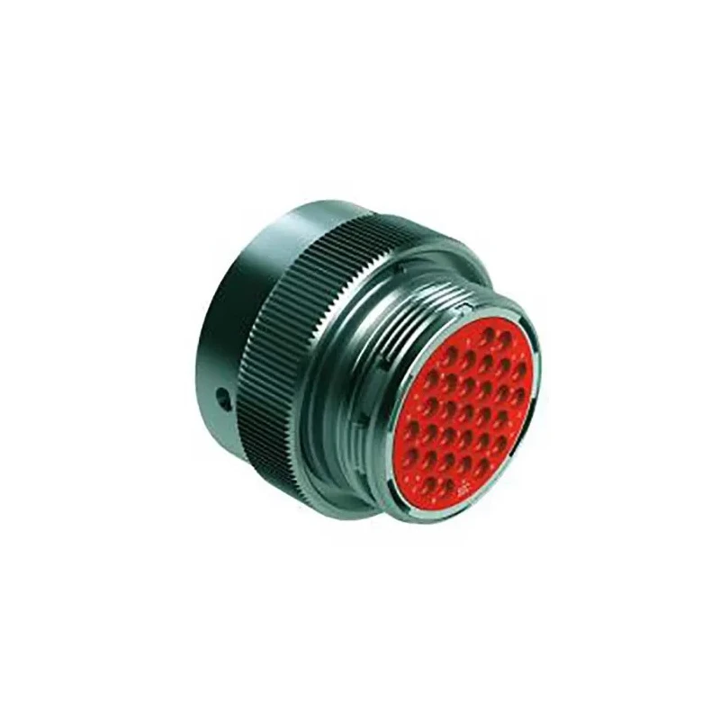 Amphenol Industrial Circular Connector, 31 Contacts, Cable Mount, Socket Female, Bayonet Mating, Zinc Alloy AHDM06-24-31ST