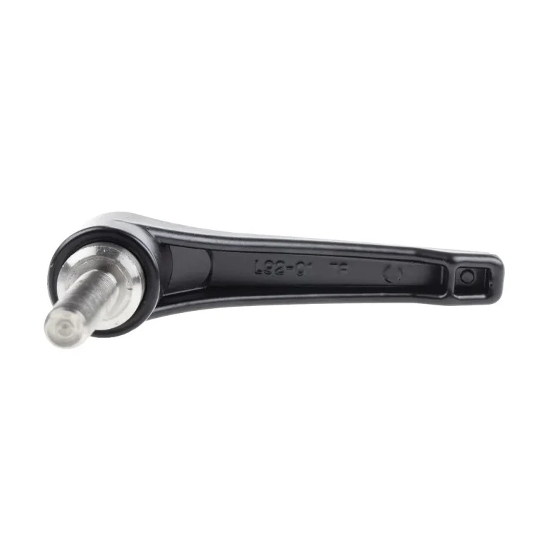 RS PRO Steel Clamping Lever M10 Thread Size 50mm Insert Length Die Cast Zinc Handle Stainless Steel Shaft Black 478-264