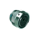 Amphenol Industrial Circular Connector Cable Socket Female 18 Contacts IP67 IP69K Zinc Alloy Housing Bayonet AHDM06-24-18SR