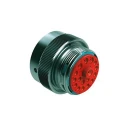 Amphenol Industrial Circular Connector Cable Socket Female 18 Contacts IP67 IP69K Zinc Alloy Housing Bayonet AHDM06-24-18SR