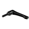 RS PRO Clamping Lever with M8 x 25 mm Male Thread, Die Cast Zinc Handle, Steel Shaft, 65mm Length