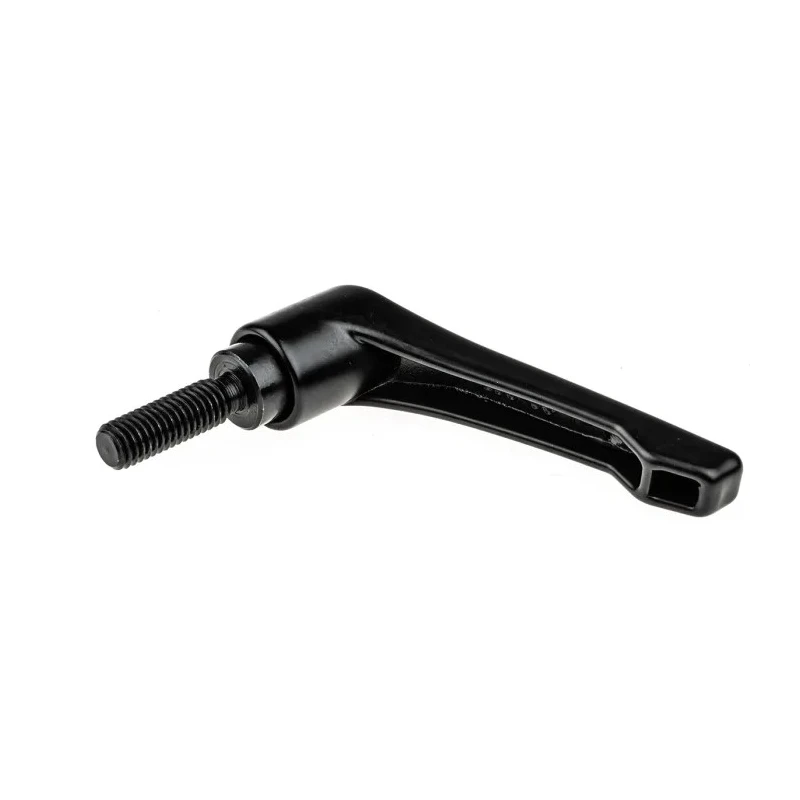 RS PRO Clamping Lever with M8 x 25 mm Male Thread, Die Cast Zinc Handle, Steel Shaft, 65mm Length