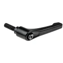 RS PRO Clamping Lever with M8 x 25 mm Male Thread, Die Cast Zinc Handle, Steel Shaft, 65mm Length