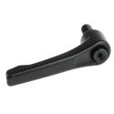 RS PRO Die Cast Zinc Handle Steel Shaft Clamping Lever M10 20mm Thread Insert Length M10