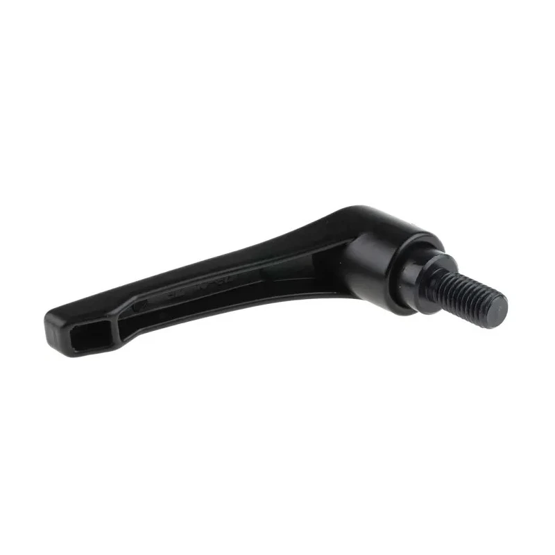 RS PRO Die Cast Zinc Handle Steel Shaft Clamping Lever M10 20mm Thread Insert Length M10