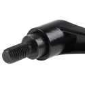 RS PRO Die Cast Zinc Handle Steel Shaft Clamping Lever M10 20mm Thread Insert Length M10