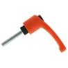 RS PRO Clamping Lever, M8 Thread Size x 40 mm Thread Length, Thermoplastic Handle, Steel Shaft 478-311