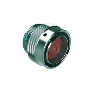 Amphenol Industrial Circular Connector, 35 Contacts, Cable Mount, Standard Size, Plug Male, Bayonet Mating AHDM06-24-35PR