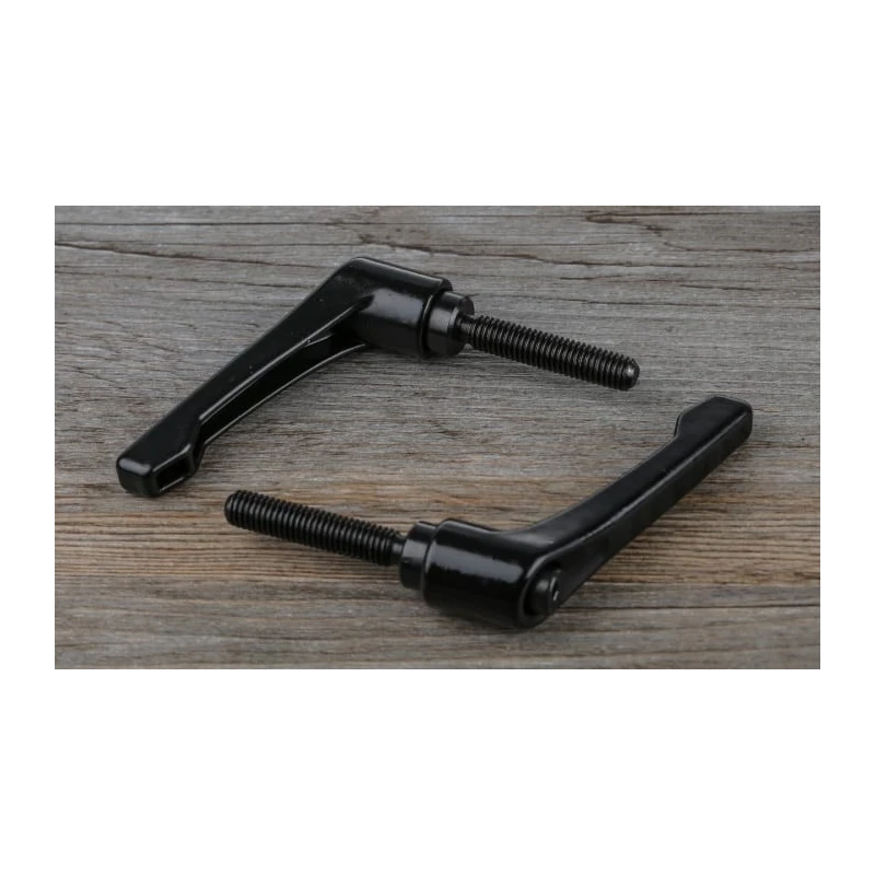 RS PRO Die Cast Zinc Handle Clamping Lever, M8 Thread Size x 40 mm Thread Length, Steel Shaft, 65 mm Length 478-305