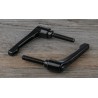 RS PRO Die Cast Zinc Handle Clamping Lever, M8 Thread Size x 40 mm Thread Length, Steel Shaft, 65 mm Length 478-305