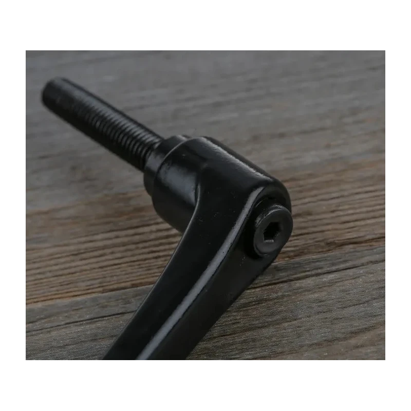 RS PRO Die Cast Zinc Handle Clamping Lever, M8 Thread Size x 40 mm Thread Length, Steel Shaft, 65 mm Length 478-305